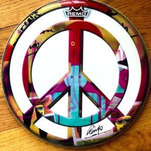 Peace Sign 19 Drum Head