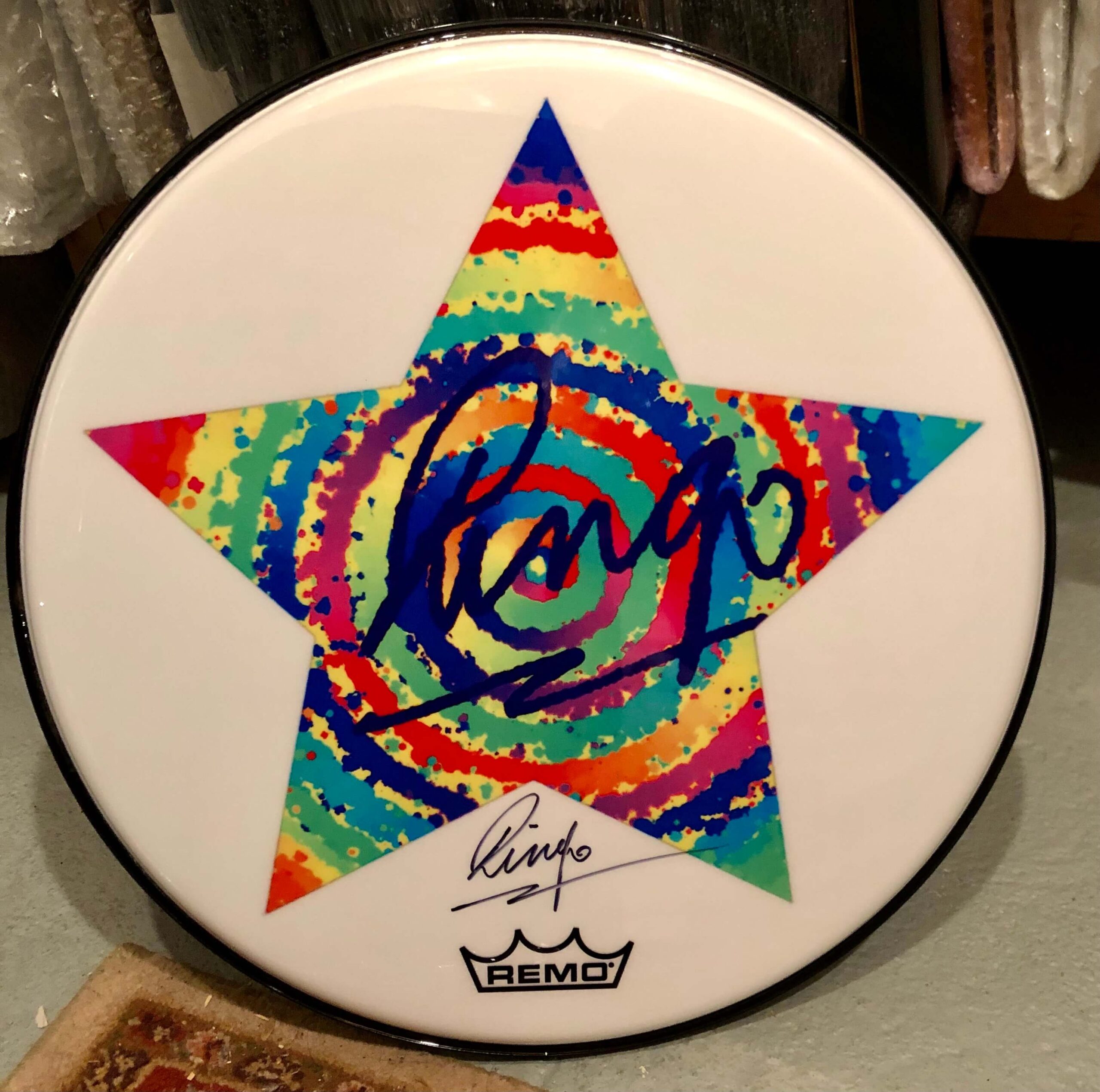 Starry Drum Head Ringo Starr Art