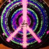 Pink Peace Drum Head