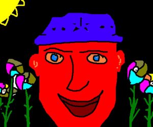 Face & Flowers